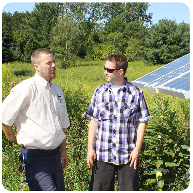 sustainability demonstration at Kortright Centre