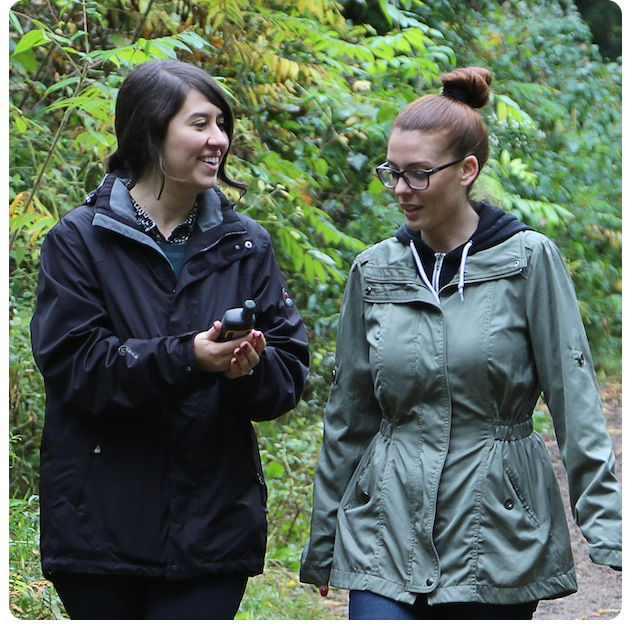 geocaching workshop at Kortright Centre for Conservation